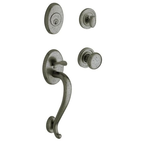 Baldwin Entry Handlesets Distressed Antique Nickel 85315.452.ENTR