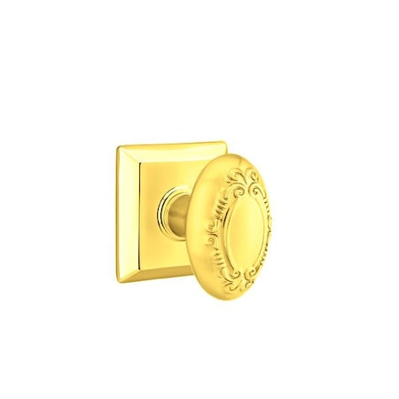 Emtek Bright Brass Dummy 8531VUS3 8531VUS3