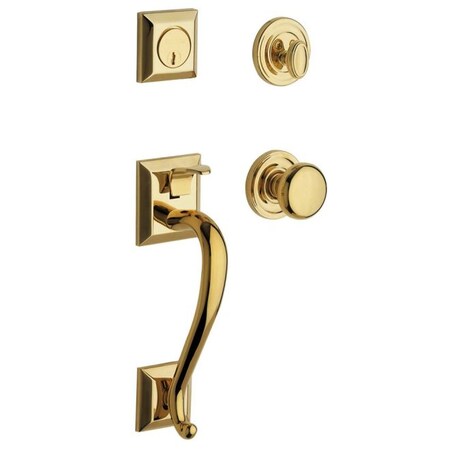 Baldwin Full Dummy Handlesets Unlacquered Brass 85320.031.FD