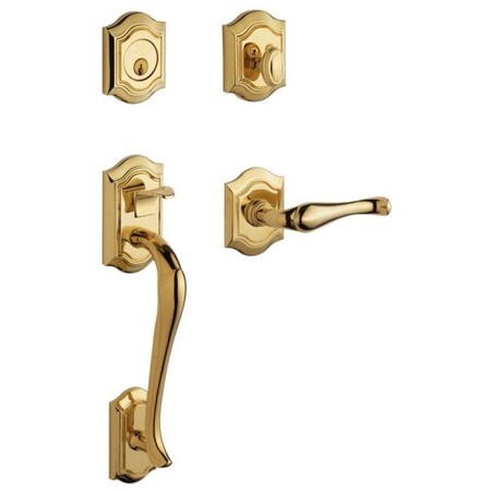 Baldwin Estate Unlacquered Brass Handlesets 85327.031.LFD