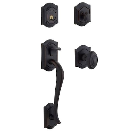 Baldwin Full Dummy Handlesets Oil Rubbed Bronze 85327.102.FD