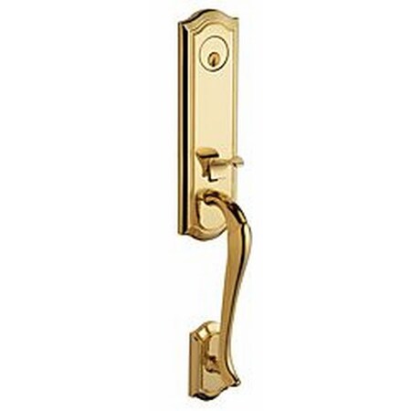 Baldwin Entry Handlesets Lifetime Brass by Lifetime Satin Nickel 85337.003X056.ENTR