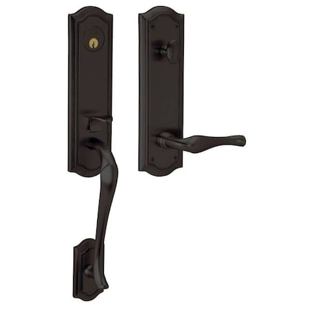 Baldwin Entry Handlesets Oil Rubbed Bronze 85337.102.LENT