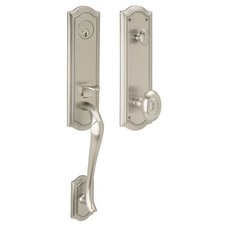 Baldwin Entry Handlesets Satin Nickel 85337.150.ENTR