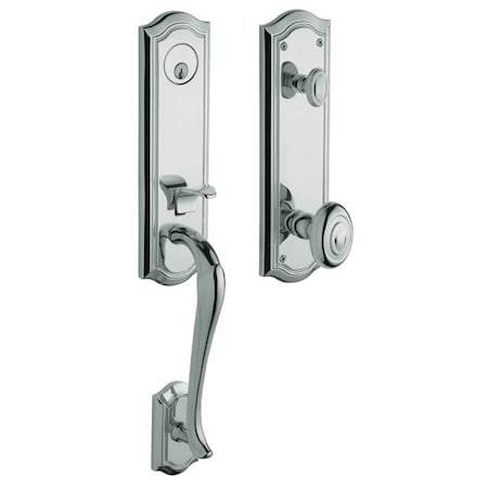 Baldwin Full Dummy Handlesets Bright Chrome 85337.260.FD