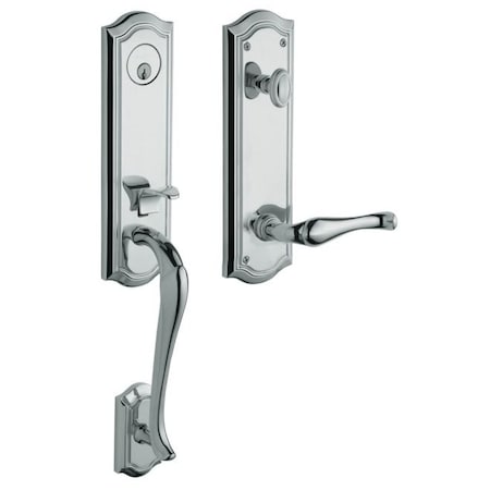 Baldwin Estate Bright Chrome Handlesets 85337.260.LFD