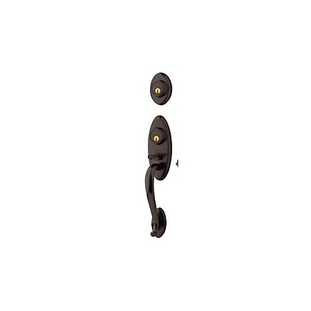 Baldwin Single Cylinder Handlesets Venetian Bronze by Lifetime Brass 85345.112X003.2LH