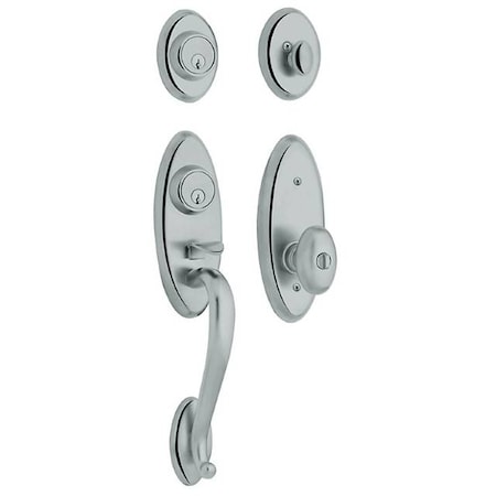Baldwin Estate Single Cylinder Handlesets Bright Chrome 85345.260.2ENT