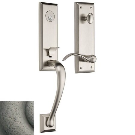 Baldwin Full Dummy Handlesets Distressed Antique Nickel 85352.452.RFD