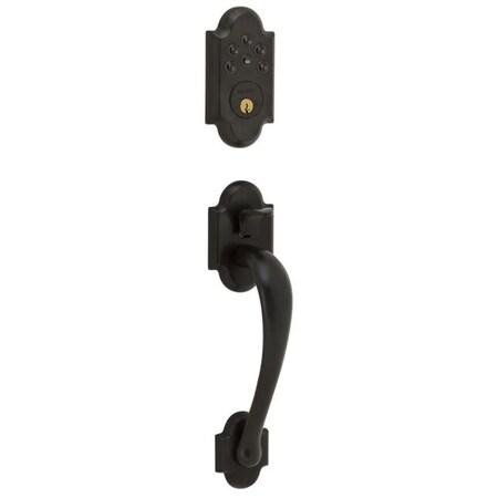 Baldwin Estate Passage Handlesets Distressed Oil Rubbed Bronze 85353.402.ACRH