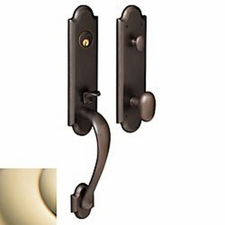 Baldwin Entry Handlesets Lifetime Brass 85354.003.ENTR