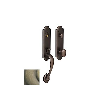 Baldwin Entry Handlesets Antique Brass 85354.050.ENTR