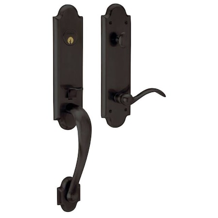 Baldwin Full Dummy Handlesets Oil Rubbed Bronze 85354.102.RFD