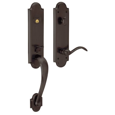 Baldwin Full Dummy Handlesets Venetian Bronze 85354.112.LFD
