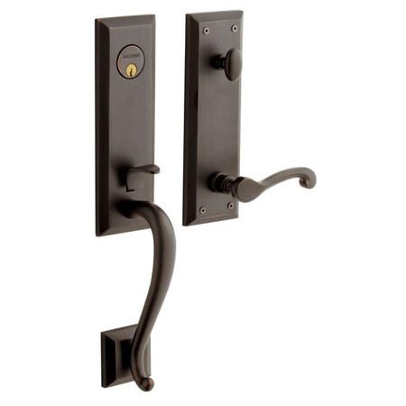 Baldwin Full Dummy Handlesets Venetian Bronze 85355.112.LFD