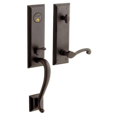 Baldwin Entry Handlesets Venetian Bronze 85355.112.RENT