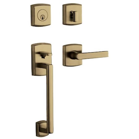 Baldwin Entry Handlesets Antique Brass 85386.050.RENT