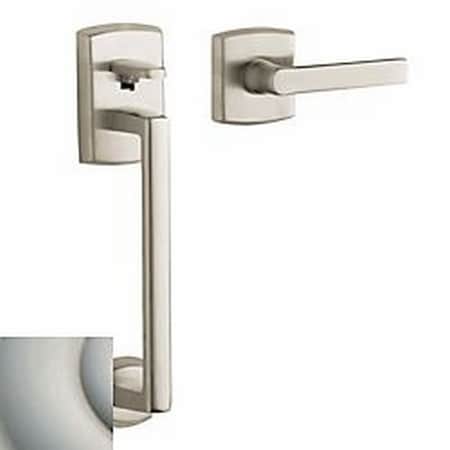 Baldwin Passage Handlesets Lifetime Satin Nickel 85386.056.ACLH