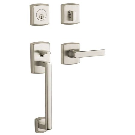 Baldwin Entry Handlesets Satin Nickel 85386.150.LENT