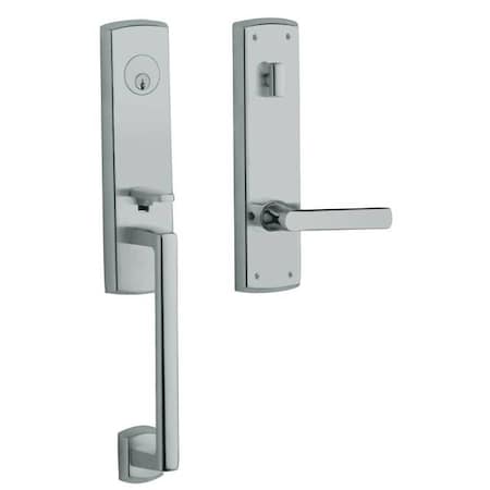 Baldwin Entry Handlesets Bright Chrome 85387.260.RENT