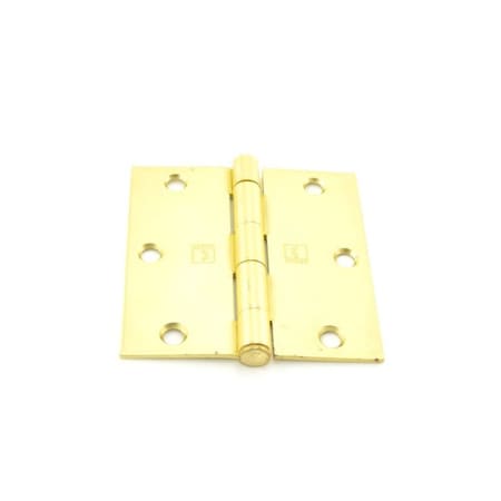 Hager Satin Brass Hinge 17413124EA 29659