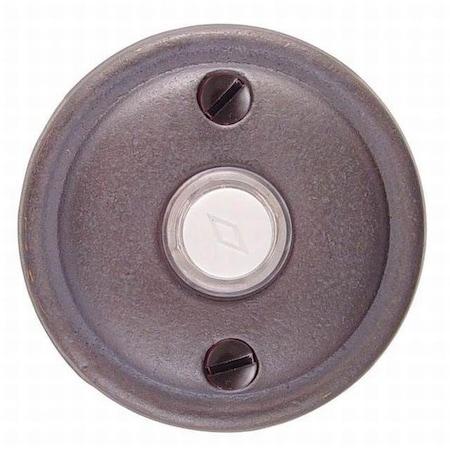 Emtek Medium Bronze Doorbell, 2412MB 2412MB