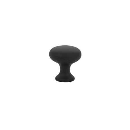 Emtek Flat Black Knobs 86013US19 86013US19