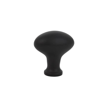 Emtek Flat Black Knobs 86015US19 86015US19