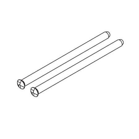 Kwikset One Way Screws For 665, Antique Brass Fi 86073-515