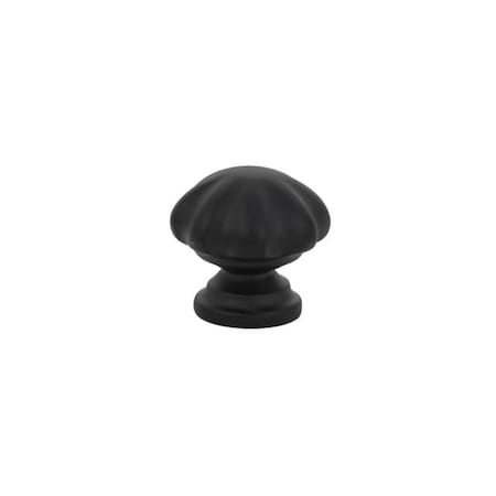Emtek Flat Black Knobs 86121US19 86121US19