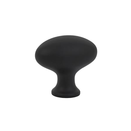 Emtek Flat Black Knobs 86124US19 86124US19