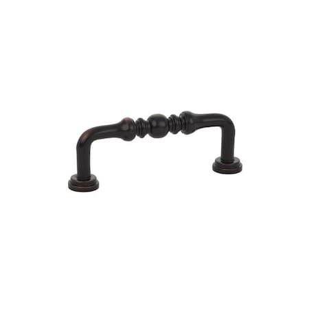 Emtek Spindle Pull Available in 4 Sizes and 9 Finishes - 86128US10B - (Center to Center 3?) - Oil Rubbed Bronze (US10B)