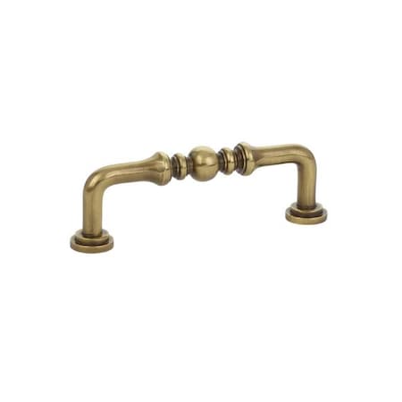 Emtek French Antique Brass Pull 86129US7 86129US7