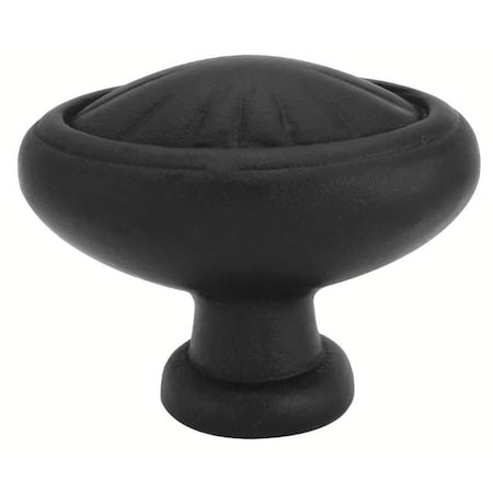 Emtek Flat Black Knobs 86143FB 86143FB