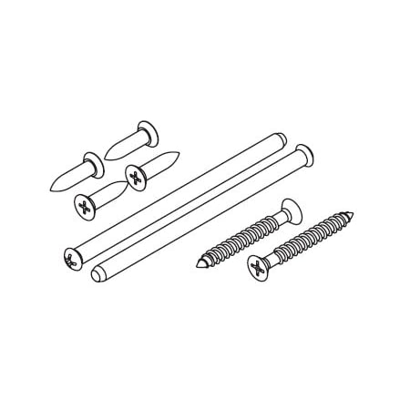 Kwikset Screw Pack For 660, Dark Bronze Dark Bro 86171-690