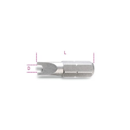 Beta Spanner Screwdriver Bit, 2.4mm 008610653