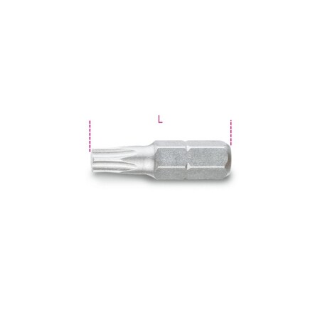 Beta Torx Head Screwdriver Bit, T10 008610420