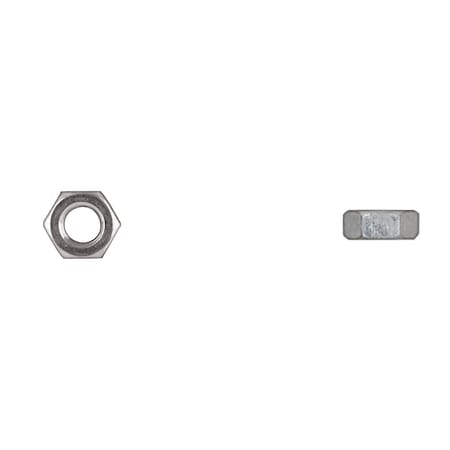 Disco Hex Nut, M5-0.80, Class 8, Bright Zinc Plated 862PK