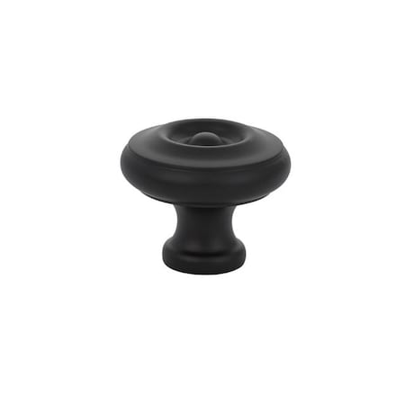 Emtek Flat Black Knobs 86201US19 86201US19