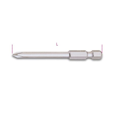 Beta Cross Head Screwdriver Bit, PH2 008620232