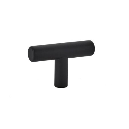 Emtek Flat Black Knob 86357US19 86357US19