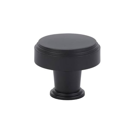 Emtek Flat Black Knob 86433US19 86433US19