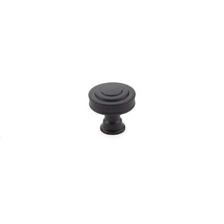 Emtek Flat Black Knob 86463US19 86463US19