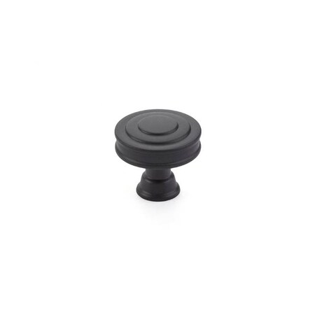 Emtek Flat Black Knob 86464US19 86464US19