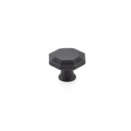 Emtek Flat Black Knob 86466US19 86466US19