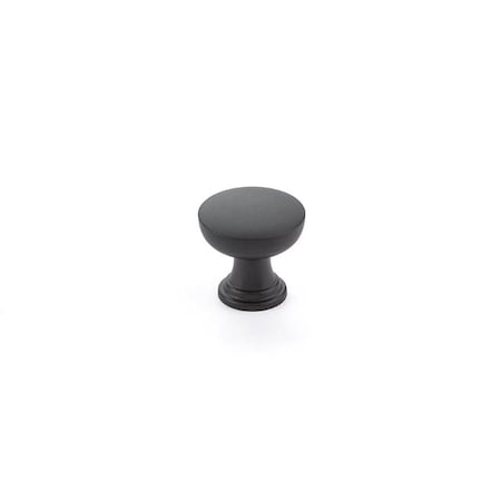 Emtek Flat Black Knob 86467US19 86467US19