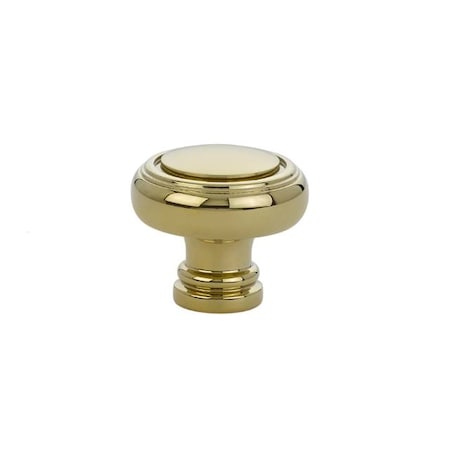 Emtek Bright Brass Knob 86611US3 86611US3