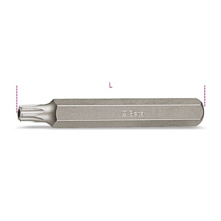 Beta RTX Screwdriver Bit, T55 008670580
