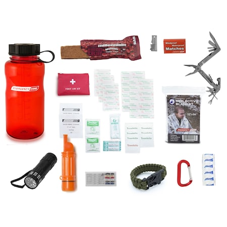 Emergency Zone Premium All-In-One Survival Bottle 868