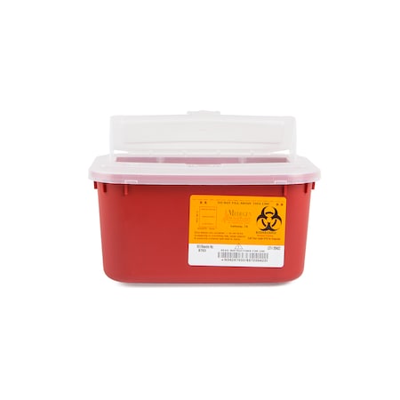 Medegen Medical Products Sharps Container, 1 gal., Red, PK24 8703